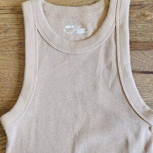 Aerie Tan Womens Small Crop Top
